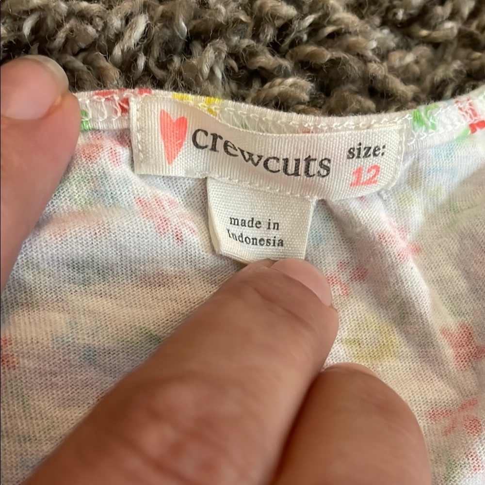 Crewcuts Floral Tank Top - Multicolor - Picture 4 of 5